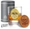 CROWNLY CRYSTAL® Verre à Whisky Personnalisé - Cadeau Anniversaire Papa, Idée Cadeau Homme Original pour la Fête Des Pères