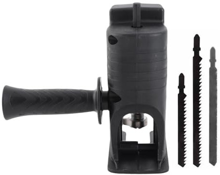 Hubkrocken -Sägenadapter, Elektrobohrer Zum Umwandlungskopf der Sägenadapter -Verknüpfungskettensäge, Bestehend aus Premium -Stahlmaterial, Starker Dreieckiger Antriebswelle (BLACK)