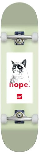 Über Skateboard Grumpy Cat (Green, 8.5)