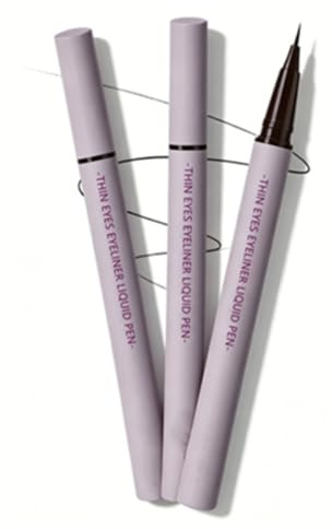 3 Stück Flüssiger Eyeliner,Wasserfester,Langanhaltend,Wischfest (Schwarz) | Präzise Filzspitze,langanhaltend, wischfest,24h Halt,Ideal für Wing Looks,Dramatische Cat Eyes, Wasserfest