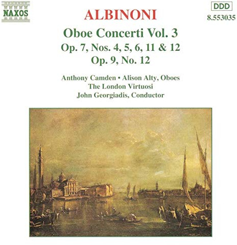 Albinoni: Oboe Concerti, Vol. 3