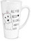 All You Need Is Love e Un Cane 17oz Grande Latte Tazza