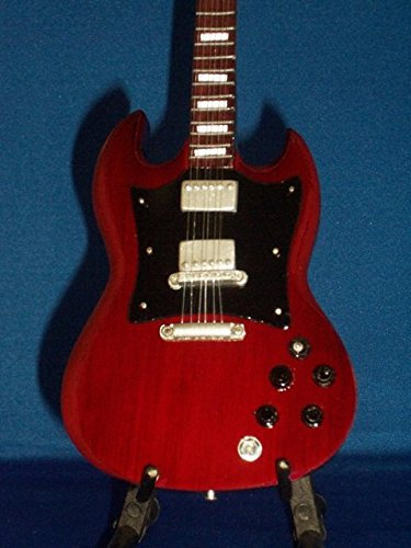 Mini-Gitarre für ACDC Angus Young Display Geschenk