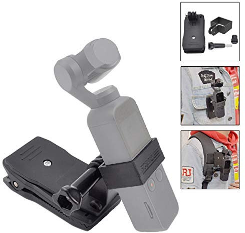 Flycoo Halterung für DJI OSMO Pocket Kamera Halterung Zubehör (Halterung Schrauben + Zange)