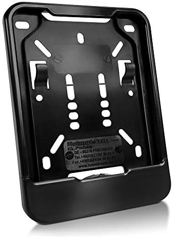Kennzeichenhalter für Versicherungskennzeichen | 135 x 110 mm | Mofa | Roller | E-Scooter | S-Pedelec | E-Bike | Moped | Leichkraftrad | 50 CCM