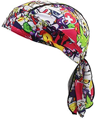 Asudaro Unisex Sport Kopfbedeckung Kopftuch Atmungsaktiver Pirat Cap Radfahren Bandana Fahrrad Motorrad Piratentuch Stirnband Biker Hat Laufen Mütze Helmmütze Schnell Trocknender Sonnenschutz Stil 7
