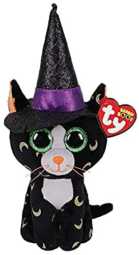 TY 2008091 Pandora Cat Halloween 2020 plüsch, Mehrfarbig, 15 cm