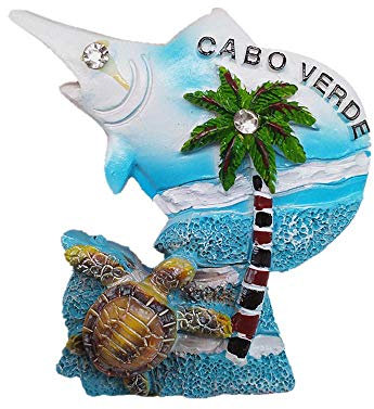 3D Cape Verde Fridge Magnet Souvenir Gift Refrigerator Decor Magnetic Sticker Collection
