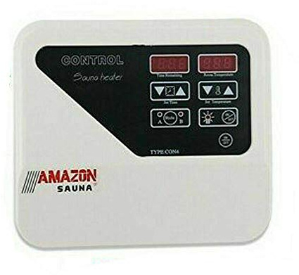 OUKANING 3-9KW Saunasteuerung Saunasteuergerät Sauna Steuerung Saunaofe 40-105°C 8+4 Mode