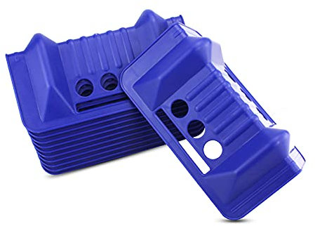 ANLU LOAD Kantenschutz für Flachbett-Eckspanner, schützt Frachtkanten vor Abnutzung, 10 Stück (24,1 x 15,7 x 9,4 cm)