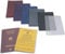 Impfpass Schutzhülle/Internationaler Impfpass/Impfausweis/Impfbuch/Reisepass Hülle ab Ausstellungsdatum 2005 mit 2 Fächer Made in Germany (Metallic Grau)