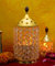 SATVIK 20,3 cm Akhand Jyoti Diya mit PremiumSteinen für Diwali Pooja. Dekorative Öllampe aus Messing für die ganze Nacht Durchmesser für Deepawali Dekoration Outdoor Mandir Dekoration