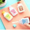 Onsinic 2pcs Matières Correction Mignonne Matériau Papeterie Kawaii Fournitures D'école Portable Rubrique Correction Portable