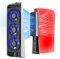 QYCHHJ Ventilador de refrigeración para PS5 para Accesorios PS5 con luz LED y Puertos USB 3.0, Ventilador de refrigeración Compatible con PS5 Host versión Digital o versión CD