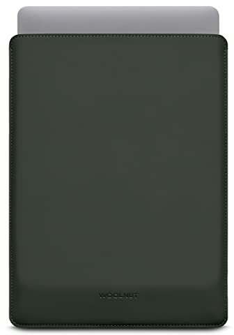 Woolnut Matte PU Sleeve Case Hülle Tasche für MacBook Pro 14 Zoll - Grün