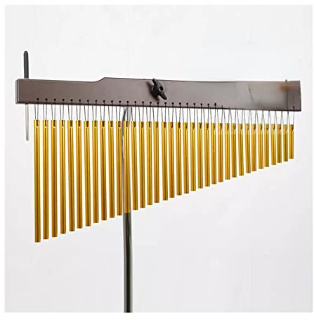 Musical Percussions 25-Ton-Windspiele Percussion-Instrumente Mit Stab- Und Stativ-Galvanik-Stand-Wind-Stab-Glockenspiel Klangplatten (Color : 25tone)