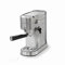 LACOR - 69429 - Cafetera Espresso, Para Preparar Todo Tipo de Cafés, Café Molido o Cápsulas Monodosis, Con Vaporizador, Antigoteo, Accesorios Incluidos, Acero Inoxidable, 20 Bares, 1450 W, 1.25 L