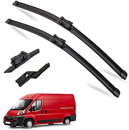 Scheibenwischer, Auto-Wischerblätter, für Citroen, für Relais, für Jumper 2006–2013, Windschutzscheiben-Frontscheiben-Zubehör, 26 Zoll + 22 Zoll (Farbe: linke Lenkung 26 22), rechte Lenkung 26 22