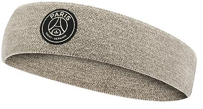 Nike Jordan Chenill Paris Saint Germain J.100.8219.218.OS Headband Set of 2 in Stone/Iron Grey/Black, Size: One Size