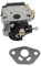 UNARAY Carburatore Adatto for Oleo Mac 720 722 726 Sparta 25 Sparta 26 Sparta 250S Sparta 250T Sparta 250TR Adatto for Efco 8200 8260 8270 8271 200 260