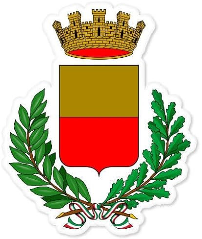 WildeBabsKLBT Napoli Italy Coat of Arms car K822 Hochwertiger Premium Autoaufkleber Sticker Aufkleber selbstklebende Folie 12 cm