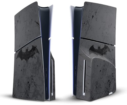 Head Case Designs sous Licence Officielle Batman DC Comics Hush Logos Et Bandes Dessinées Vinyle Autocollant De Jeu Peau Compatible avec Sony Playstation 5 PS5 Slim/Pro Disc Edition Console