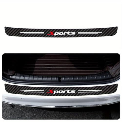 NURCIX Auto-Stoßstangenschutz hinten, kompatibel mit BMW X1 F48 E84, Schutzabdeckung für die hintere Stoßstange,1