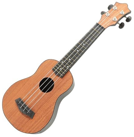 VINTORKY Ukulele Für Anfänger Soprano Ukulele Mit Festem Stimmton Für Musikalische Früherziehung Design Geschenkidee