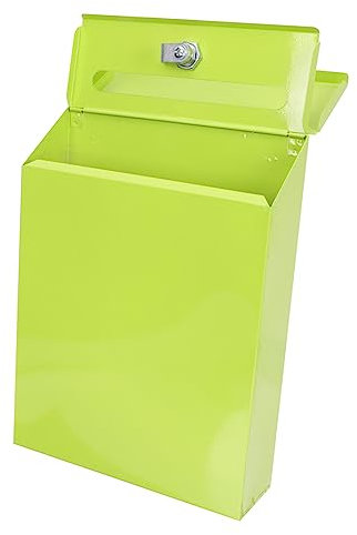 jojofuny Scatola Per La Posta Con Cassetta Per Posta A Muro Porta Posta Ruggine Accessorio Per Lettere Vaso Per Soldi Accessori Per La Casa Pacco Biglietto Lettera