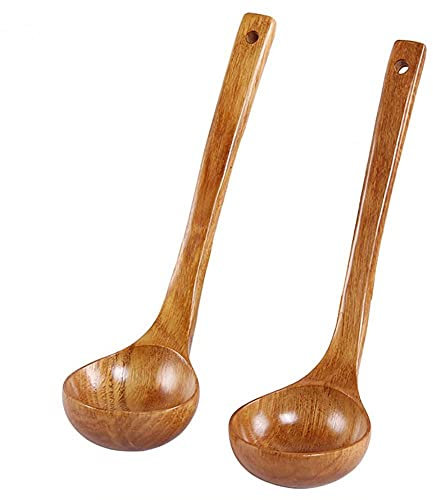 Tablespoons Japanese Soup Ladle Long Handle Hot Pot Spoon Kitchen Cooking Utensil Serving Spoon
