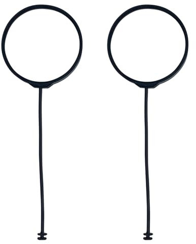 2 Stück Tankdeckel Halteband, Tankdeckel Kabel Schwarzes ABS Austausch des Tankdeckelkabels, Kraftstofftank Leitung Tankdeckel Linie Kompatibel mit X1 X3 X4 X5 X6 (16117193372)