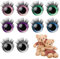 Zythrem 10 Stück Sicherheitsaugen für Häkeltiere 20mm Safety Eyes mit Wimpern und Unterlegscheiben Häkel Augen Häkel Zubehör für Amigurumi Puppenaugen Plüschtier Bären Teddyaugen