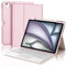 JADEMALL Tastatur iPad AIR 13 m2 - Kabellose Tastatur für iPad AIR 13 m2 2024/Air 13 m3 2025,Schutzhülle mit Pencil Halter (Sakura-Pulver, 13 - Touchpad)