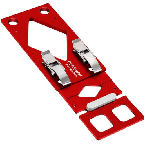 Arresto angolare per binario di guida, fresato CNC a 90° con guida dei bordi, compatibile con guida Makita, fermata in alluminio Festool per seghe circolari