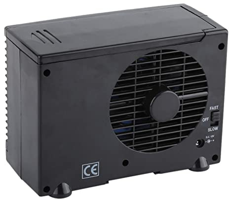 Dioche Climatiseur Portable 12vdc Ventilateur de Refroidissement de Voiture Portable 12V - Mini Ventilateur à Vitesse Réglable pour Voitures et Usage Domestique - Conception économe en énergie et