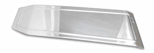 OMAC Tankdeckel Blenden Tankklappe kompatibel mit Mercedes Sprinter W906 2006-2018 Stahl Chrom