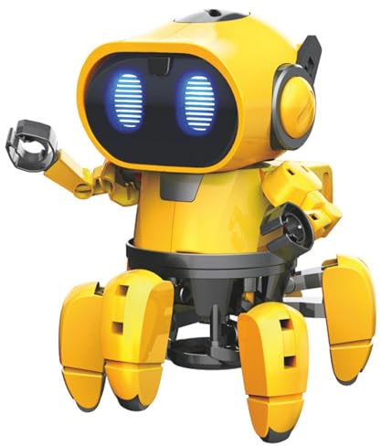 Velleman Roboter Bausatz Tobbie II, Elektronik Baukasten, intelligenter smart Roboter, lern Electric, Micro:bit, mini Roboter, ferngesteuertes Roboter, STEM, Mint