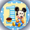 Premium Esspapier Tortenaufleger Geburtstag Micky Maus P74