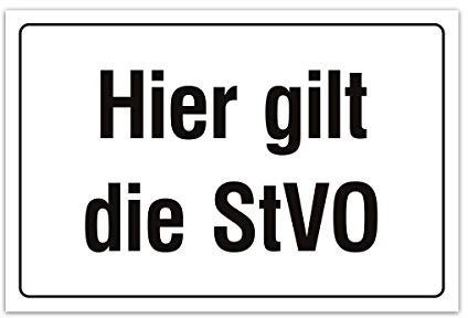 Aluverbund Hinweis Schild 30x20cm Wetterfest Kratzfest Rostfrei UV beständig - StVO