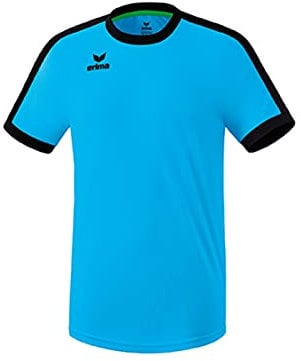 Erima Unisex Erwachsene Retro Star Trikot (3132129), Curacao/schwarz, S