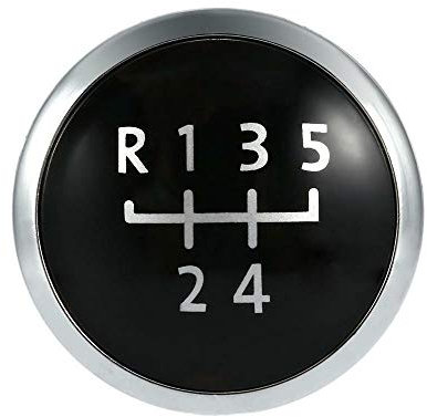 Ersatz Schaltknauf Kappe Abdeckung Schalthebel Emblem Schaltgetriebe Shift Knob sarachen (für 5-Gang Schaltgetriebe)