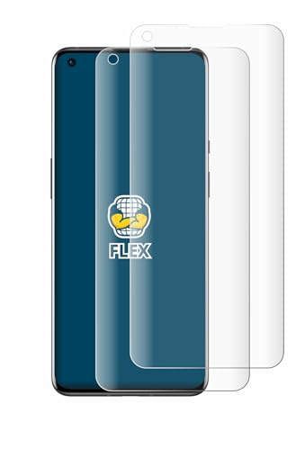 BROTECT Schutzfolie für OnePlus 9 Pro | 2 Stück Transparenter Displayschutz Made in Germany Klare Full-Screen Folie Full-Cover 3D Curved Montage Kit