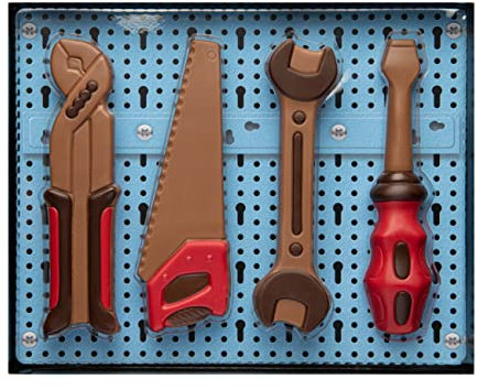 Weibler-Geschenkpackung Werkzeug Set aus Schokolade, 150 g