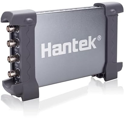QDTimes USB Oscilloscope Hantek 6074BC/6104BC/6204BC/6254BC USB Digital Oscilloscope kit 70MHz 100MHz 200MHz 250MHz 4CH channels 1GSa/s PC Oscilloscope(Hantek6104BC)