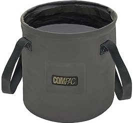 Korda Compac Wassereimer 8L | Faltbarer Angeleimer | Leichtes PVC | KLUG141