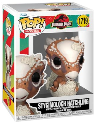 Funko POP! Movies: Jurassic Park - Stygimoloch Hatchling | Offizielles Action/Adventure Merch - Vinyl Sammelfigur als Regal Deko - Geschenkidee zum Geburtstag für Fans und Sammler