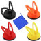 ZYNERY Beulenzieher auto,Auto-Dellen-Saugnapf,Pack of 4 dellenzieher,Geeignet für Mobiltelefone,Laptops, Autobeulen usw