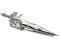 Pince à cravate vintage pour homme fixée Pince à cravate classique pour cravates régulières 1 Pc Argent très pratique et populaire