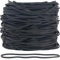 Foshine Rubber Bands Garbage Can Bands Elastic Large Size #117B 120 Pcs Trash Can Rubber Bands Elastics Bands 7 inch Assorted Color For Office Supplies Home