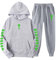Generisch Trapstar Trainingsanzug Herren Cortez Windbreaker Winterjacke Yk2 Cortez Hose Trapstar Joggers Elevate Clothing Puffer Jacke Jorts Baggy Aesthetic Hoodie Cololuck Jogginghose (C009,XXL)